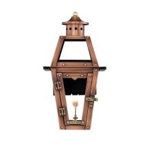 Orleans 16" Tall Outdoor Wall-Mounted Lantern Natural Gas Configuration