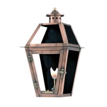 Orleans 18" Tall Outdoor Wall-Mounted Lantern Natural Gas Configuration