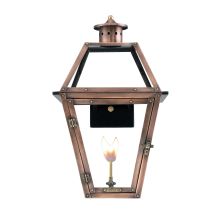 Orleans 23" Tall Outdoor Wall-Mounted Lantern Natural Gas Configuration