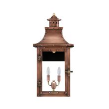 Royal 10" Wide 2 Light Outdoor Wall-Mounted Lantern in Electric Configuration