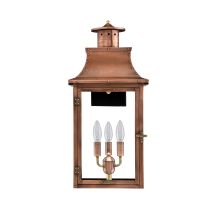 Royal 13" Wide 3 Light Outdoor Wall-Mounted Lantern in Electric Configuration