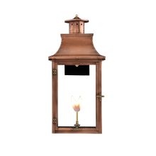 Royal 13" Wide Outdoor Wall-Mounted Lantern Natural Gas Configuration