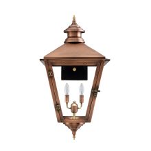 Savannah 16" Wide 3 Light Outdoor Wall-Mounted Lantern in Electric Configuration