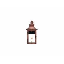 Royal 10" Wide Outdoor Wall-Mounted Lantern Natural Gas Configuration