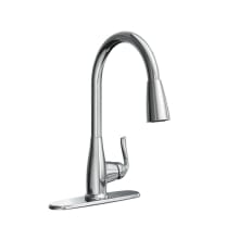 Faywood 1.5 GPM Single Hole Pull Down Kitchen Faucet - Includes Escutcheon