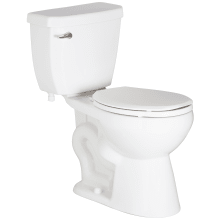 1500 Series 1.28 GPF Two-Piece Elongated Toilet with Left Hand Trip Lever and 12" Rough In