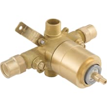 4001 Series Pressure Balanced Tub and Shower Faucet Valve with Stops CPVC Connection