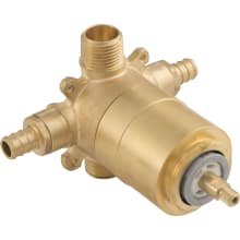 4001 Series Pressure Balanced PEX Ceramic Tub and Shower Valve without Stops (1/2" Connection)