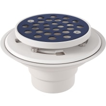 2" or 3" PVC Tile Shower Drain with Stainless Steel Strainer