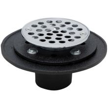 Cast Iron Round Shower Drain (2" NH Connection)
