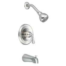Tub and Shower Trim Package with 1.75 GPM Single Function Shower Head