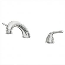 Deck Mounted Roman Tub Filler Trim with Metal Lever Handles with Rough-In and Trim Kit