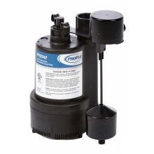 1/3 HP Thermoplastic Automatic Sump Pump