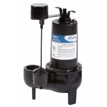 1/2 HP Cast Iron Sewage Pump with Vertical Switch