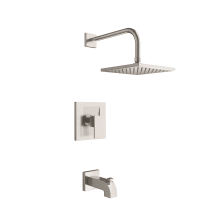 Kelper Tub and Shower Trim Package with 1.8 GPM Single Function Shower Head - Less Rough-In Valve