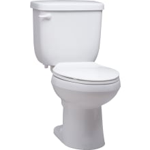 Gilpin 1 GPF Two Piece Elongated Toilet with Left Hand Lever