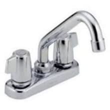4 GPM Deck Mounted Double Handle Laundry Faucet