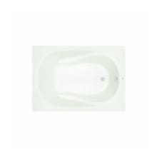 Lansford 60" x 32" Drop In Acrylic Soaking Tub with Reversible Drain and Overflow