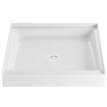 Morenci 34" x 34" Square Shower Base with Single Threshold and Center Drain