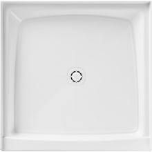 Morenci 36" x 36" Square Shower Base with Single Threshold and Center Drain