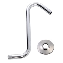 1-1/2" x 8" Shower Arm with Flange