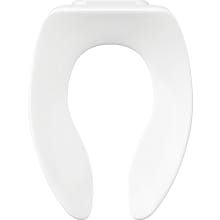 Elongated Open-Front Toilet Seat