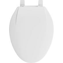 Elongated Closed-Front Toilet Seat and Lid