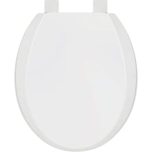 Round Closed-Front Toilet Seat with Easy Clean and Quick Release
