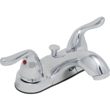 1.2 GPM Centerset Bathroom Faucet with Pop-Up Drain Assembly