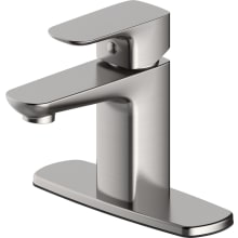 1.2 GPM Single Hole Bathroom Faucet with Pop-Up Drain Assembly