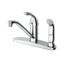 1.5 GPM Standard Kitchen Faucet - Includes Side Spray on Escutcheon