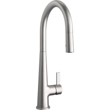 Cowan 1.8 GPM Single Hole Pull Down Kitchen Faucet - Includes Escutcheon