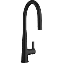 Cowan 1.8 GPM Single Hole Pull Down Kitchen Faucet - Includes Escutcheon