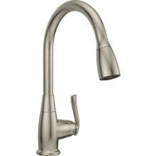 Faywood 1.75 GPM Single Hole Pull Down Kitchen Faucet - Includes Escutcheon