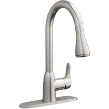 Kirkham 1.5 GPM Single Hole Kitchen Faucet