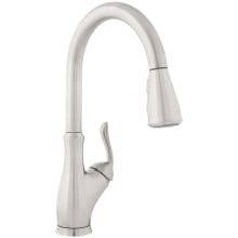 Roystone 1.5 GPM Single Hole Pull Down Kitchen Faucet