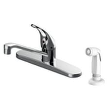 Heathcote 1.8 GPM Standard Kitchen Faucet - Includes Escutcheon and Side Spray