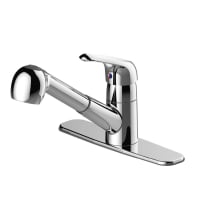 Edgebrook 1.5 GPM Single Hole Pull Out Kitchen Faucet - Includes Escutcheon