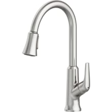 Malden 1.75 GPM Single Hole Kitchen Faucet - Includes Optional Escutcheon