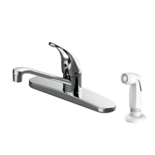 Heathcote 1.5 GPM Single Hole Kitchen Faucet - Includes Side Spray and Escutcheon