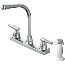 Hadwin 1.75 GPM Standard Kitchen Faucet - Includes Escutcheon and Side Spray