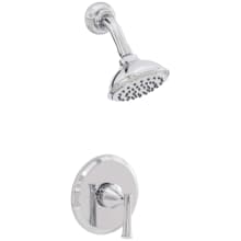 Shower Trim Package with Single Function Shower Head - 1.8 GPM - Includes Rough-In