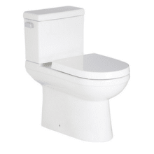 Pyne 1.28 GPF Two-Piece Elongated Chair Height Toilet with Left Hand Lever - Seat Included