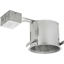 6" Remodel Recessed Housing for Shallow Ceilings - IC and Non-IC Rated