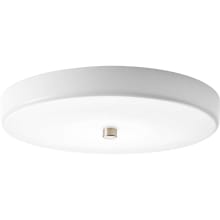 Beyond 12" Wide LED Flush Mount Ceiling Fixture or Wall Sconce with White Acrylic Diffuser