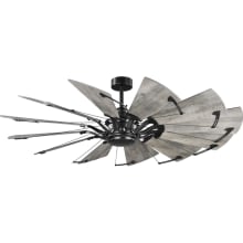 Springer 60" 12 Blade Indoor Ceiling Fan with Remote Control