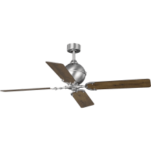 Royer 56" 4 Blade Indoor Ceiling Fan with Remote Control