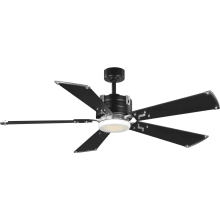Glenfalls 56" Indoor Ceiling Fan with LED Light Kit and Remote Control