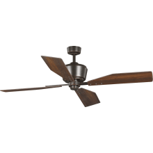 Chapin 56" 4 Blade Indoor Ceiling Fan with Remote Control