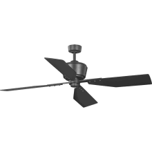 Chapin 56" 4 Blade Indoor Ceiling Fan with Remote Control